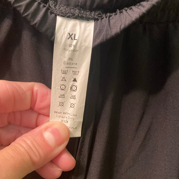 Women's Unbranded Black Track Pants & Joggers XL - Picture 3 of 5